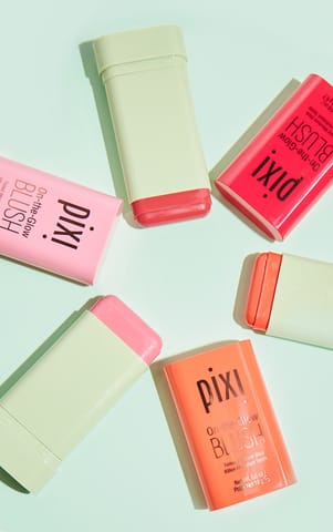 Pixi On The Glow Blush Stick On-the-go Touch-ups.