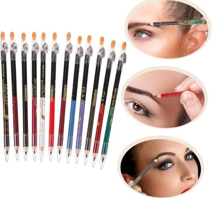 2 In 1 Colors Eye Pencil Multipurpose Eye Pencil