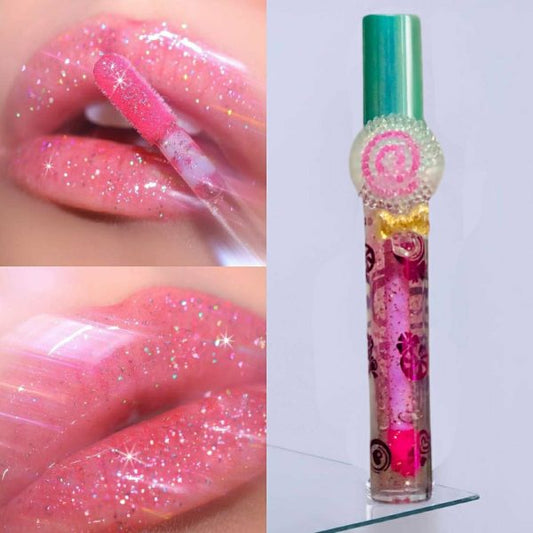 2 Pcs High Pigmented Beautiful Glitter Lipgloss