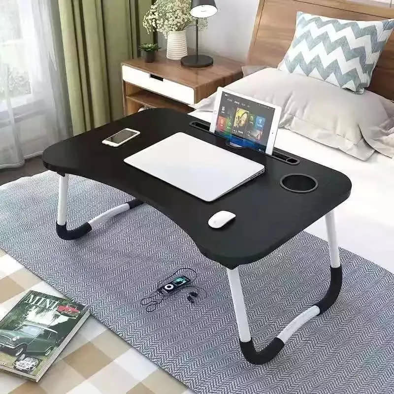 Laptop Table Modern Computer Desk Folding Multi-Purpose Laptop Table| Study Table| Bed Table| Writing Desk