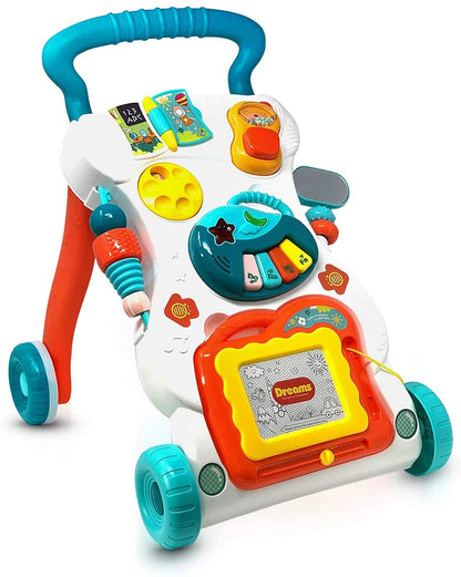 Baby Walker Toddler Push Music Walker Education Learning Toys