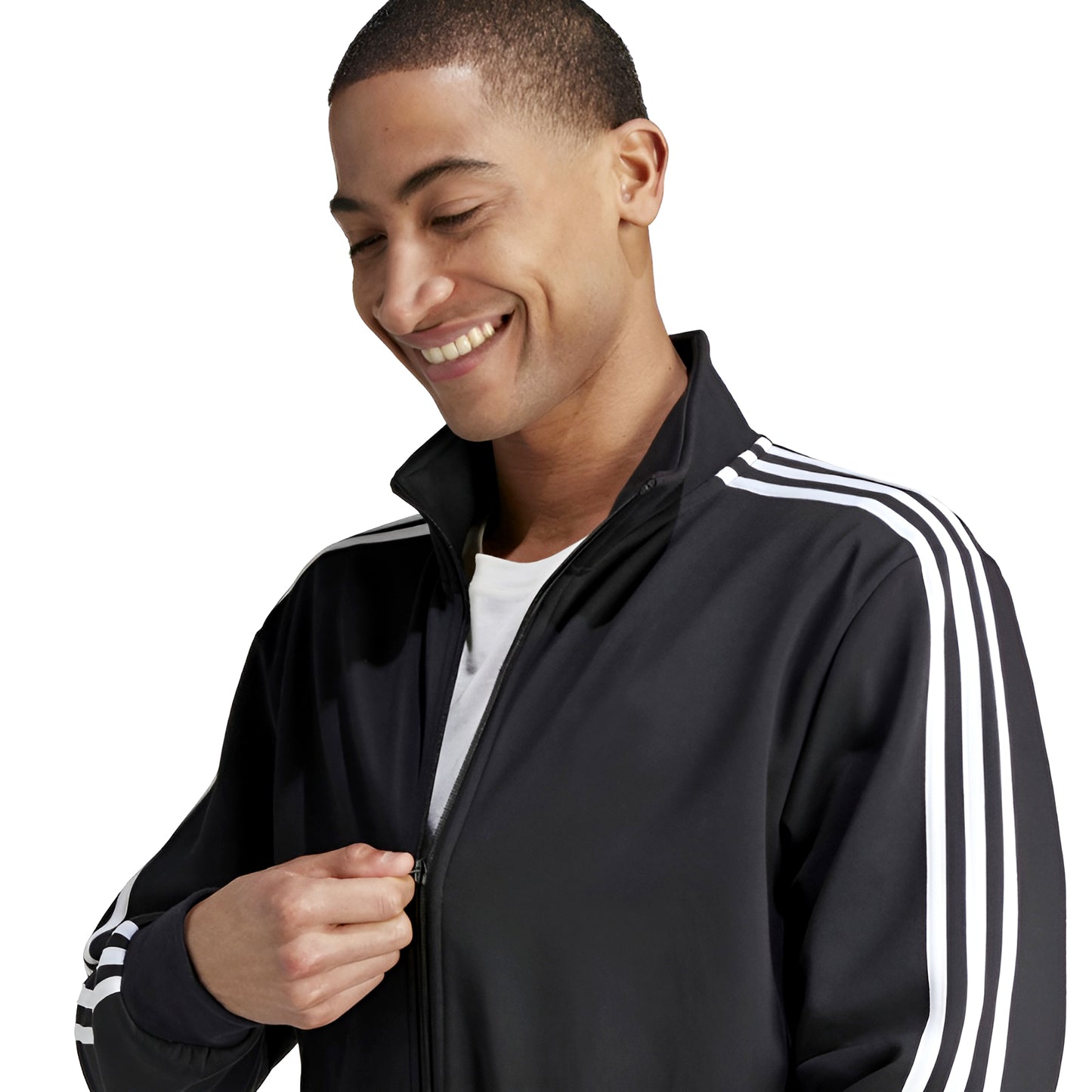 Men’s Trendy Three-Stripes Best Quality Full-Sleeve Tracksuit