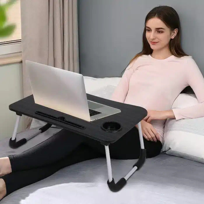 Laptop Table Modern Computer Desk Folding Multi-Purpose Laptop Table| Study Table| Bed Table| Writing Desk