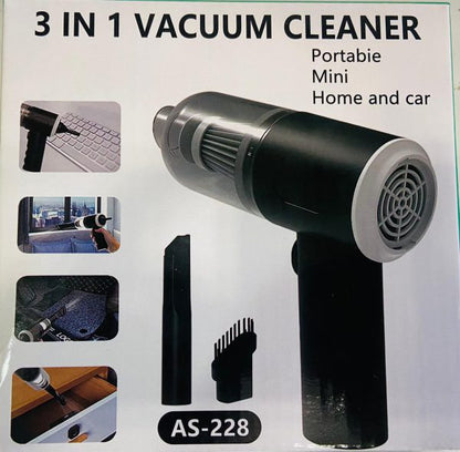 As 228 – 3 In 1 Portable Vacuum Cleaner, Vacuum For Car – Vacuum For Home – Duster