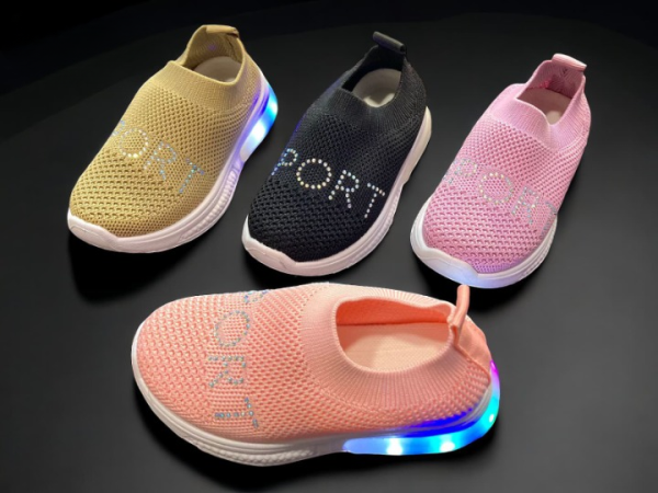 Baby Lighting Canvas Shoes With Lights For Kids | Premium Quality, Stylish & Comfortable Footwear