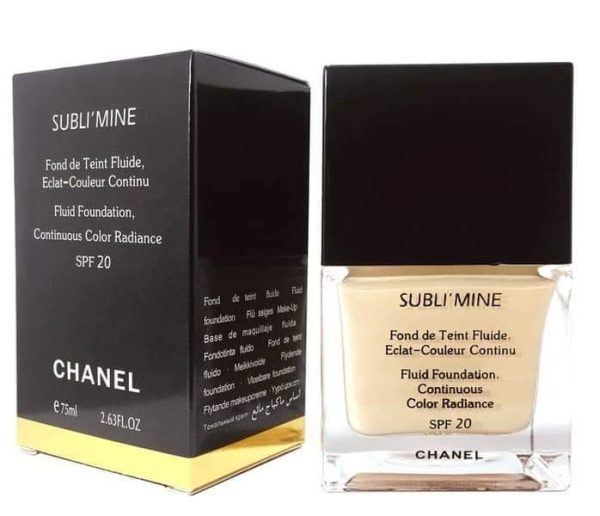 Chanel Subli Mine Fluid Foundation For Smooth And Silky Skin