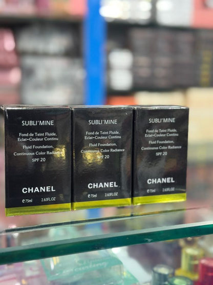 Chanel Subli Mine Fluid Foundation For Smooth And Silky Skin