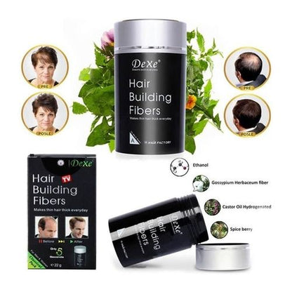 Dexe – Hair Building Fibers Makes Thin Hairs Thick Everyday For Men & Women