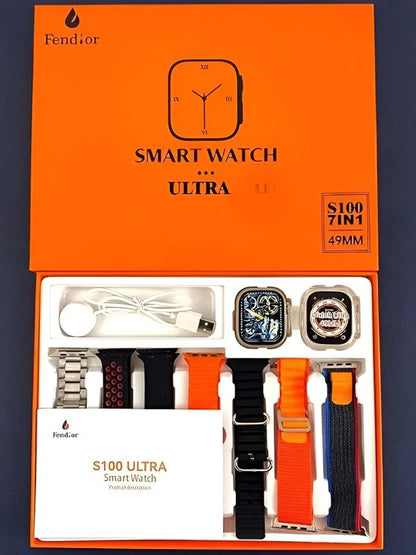 Fendior S100 Ultra 9 Smart Watch 7 In 1