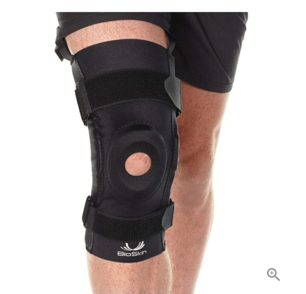 Flexible Knee Support Brace – Hinged, Adjustable Patella Support – Lateral / Medial Ligament Meniscus – Knee Sprains For Soccer, Basketball, Skiing, Hockey, Running, Water Sports