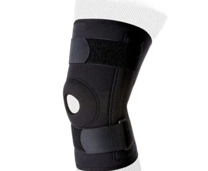 Flexible Knee Support Brace – Hinged, Adjustable Patella Support – Lateral / Medial Ligament Meniscus – Knee Sprains For Soccer, Basketball, Skiing, Hockey, Running, Water Sports