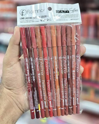 Flormar Lip Pencils Shades Of Nude Package