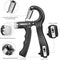 Hand Grip Strengthener Adjustable Resistance Wrist Strengthener Forearm Gripper Hand Workout Strength Trainer With Counter