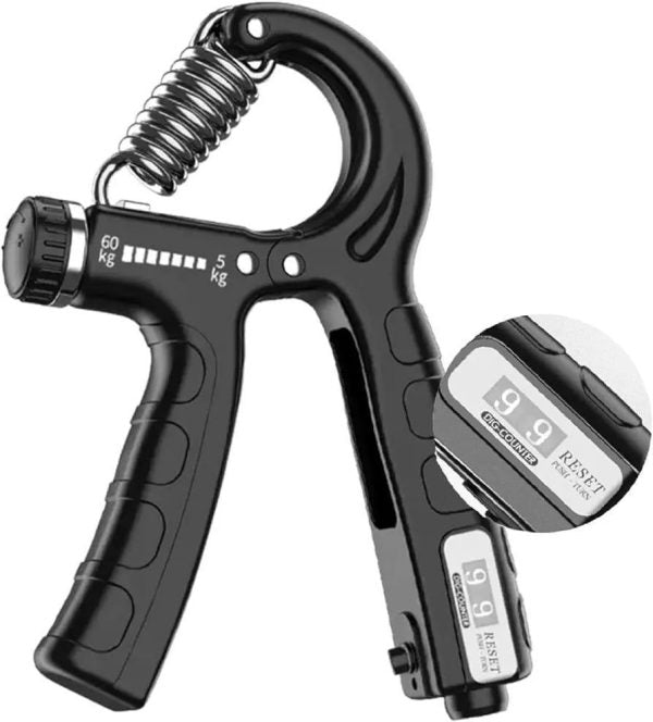 Hand Grip Strengthener Adjustable Resistance Wrist Strengthener Forearm Gripper Hand Workout Strength Trainer With Counter