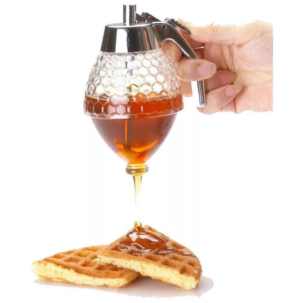 Honey Juice Syrup Dispenser Pot Jar