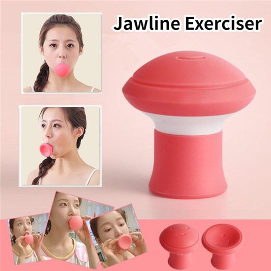 (1 BUY 1 GET FREE ) Jawline Exerciser | Face Exerciser, Facial Yoga For Skin Tighten Firm, Double Chin Breathing Exercise Device Jaw Face Slimmer