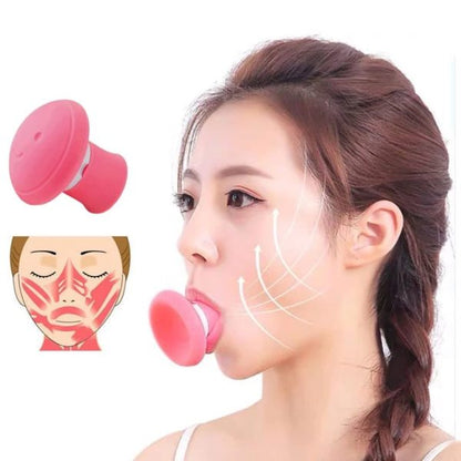 (1 BUY 1 GET FREE ) Jawline Exerciser | Face Exerciser, Facial Yoga For Skin Tighten Firm, Double Chin Breathing Exercise Device Jaw Face Slimmer