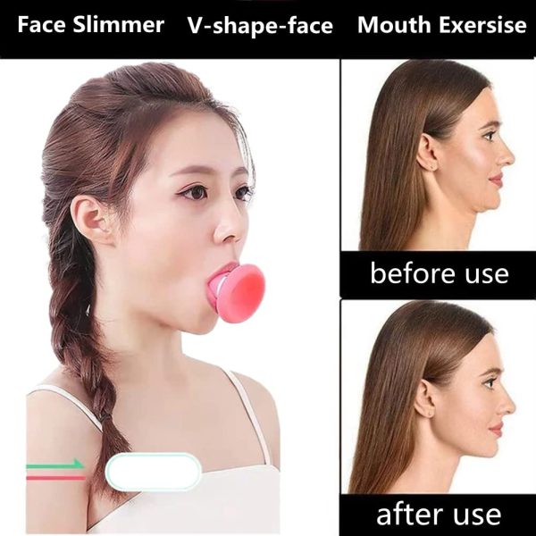 (1 BUY 1 GET FREE ) Jawline Exerciser | Face Exerciser, Facial Yoga For Skin Tighten Firm, Double Chin Breathing Exercise Device Jaw Face Slimmer