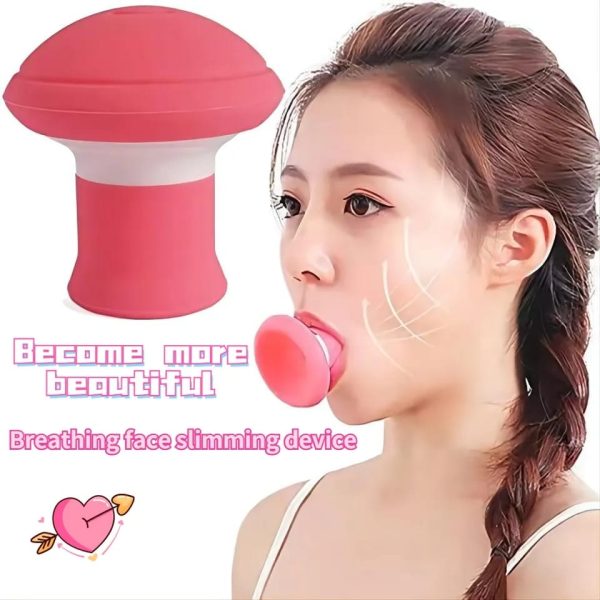 (1 BUY 1 GET FREE ) Jawline Exerciser | Face Exerciser, Facial Yoga For Skin Tighten Firm, Double Chin Breathing Exercise Device Jaw Face Slimmer