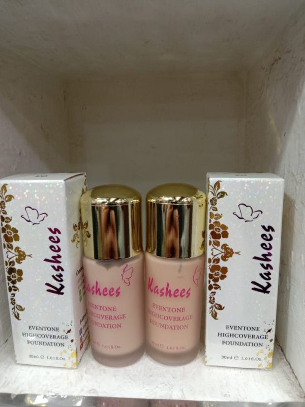 Kashees Eventone High Coverage Liquid Foundation 30ml