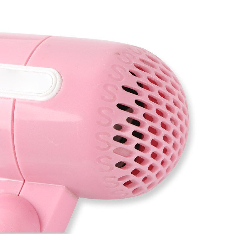 1400W Mini Hair Dryer Foldable House Thermostatic Air Collecting Traveler Blower