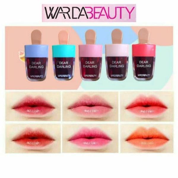 Pack Of 6 Dear Darling Wardabeauty Ice Cream Lip And Cheek Tint Long-lasting Lip Tint