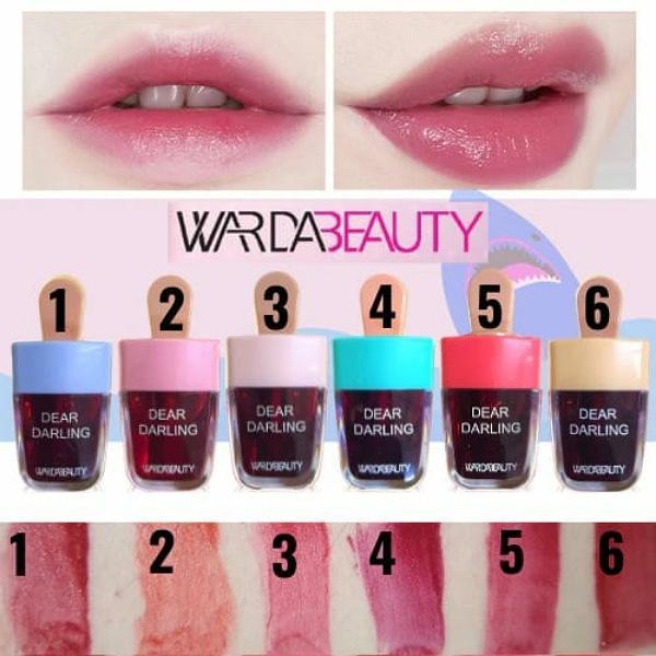 Pack Of 6 Dear Darling Wardabeauty Ice Cream Lip And Cheek Tint Long-lasting Lip Tint