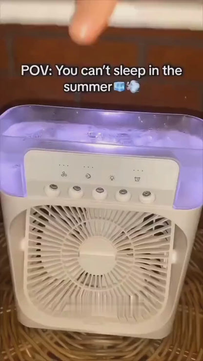 Portable Air Conditioner Fan, Mini Evaporative Air Cooler Direct Usb Electric