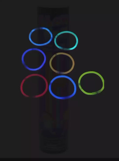 Bright Glow Sticks Party Fluorescence Glow Sticks Bracelets Necklaces Neon For Wedding Party Sticks (50 Pcs In Box )