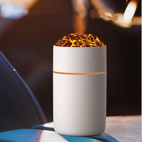 Small Hydrating Moisturizing Sprayer Volcano Humidifier Colorful Atmosphere Light Humidifier